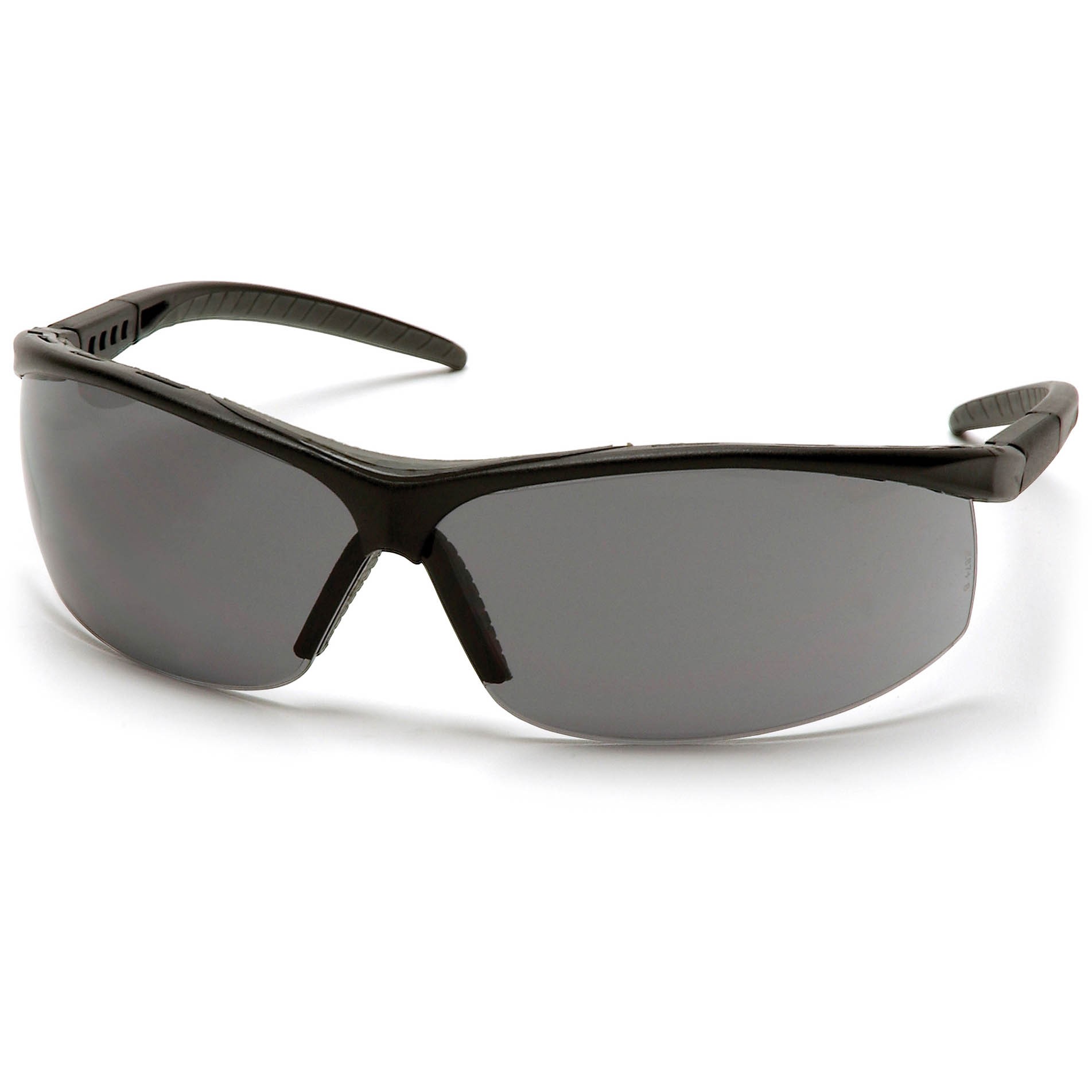 Pyramex Pacifica Safety Glasses Black Frame Gray Lens