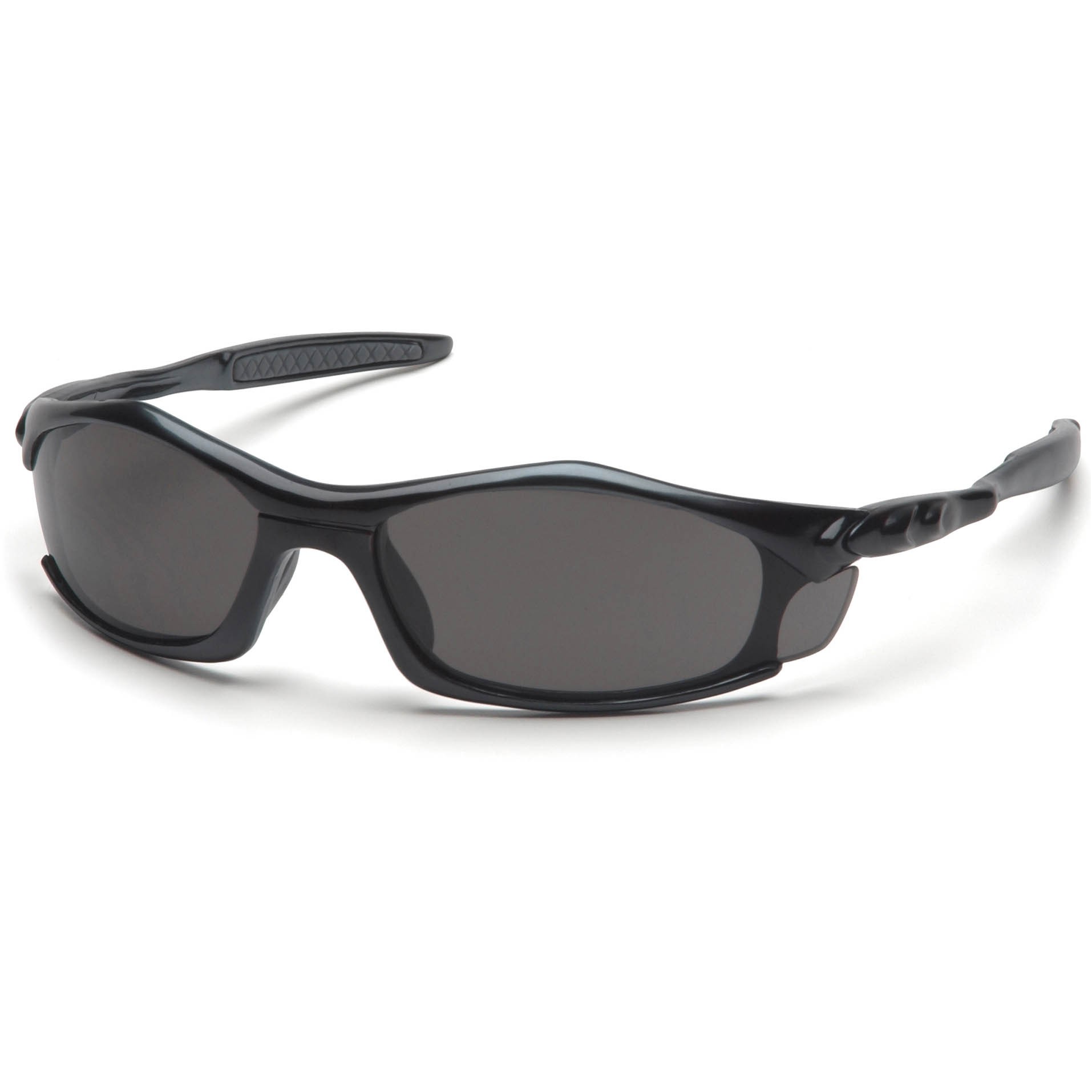 Pyramex Solara Safety Glasses - Black Frame - Gray Lens | FullSource.com