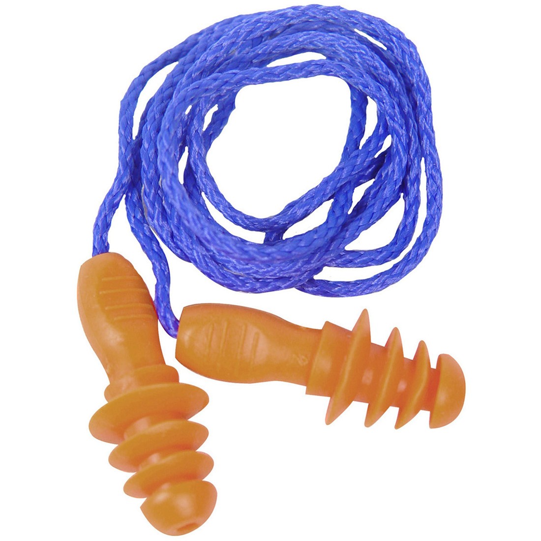 Radians FP41 Resistor Corded Reusable Rubber Ear Plugs NRR 27