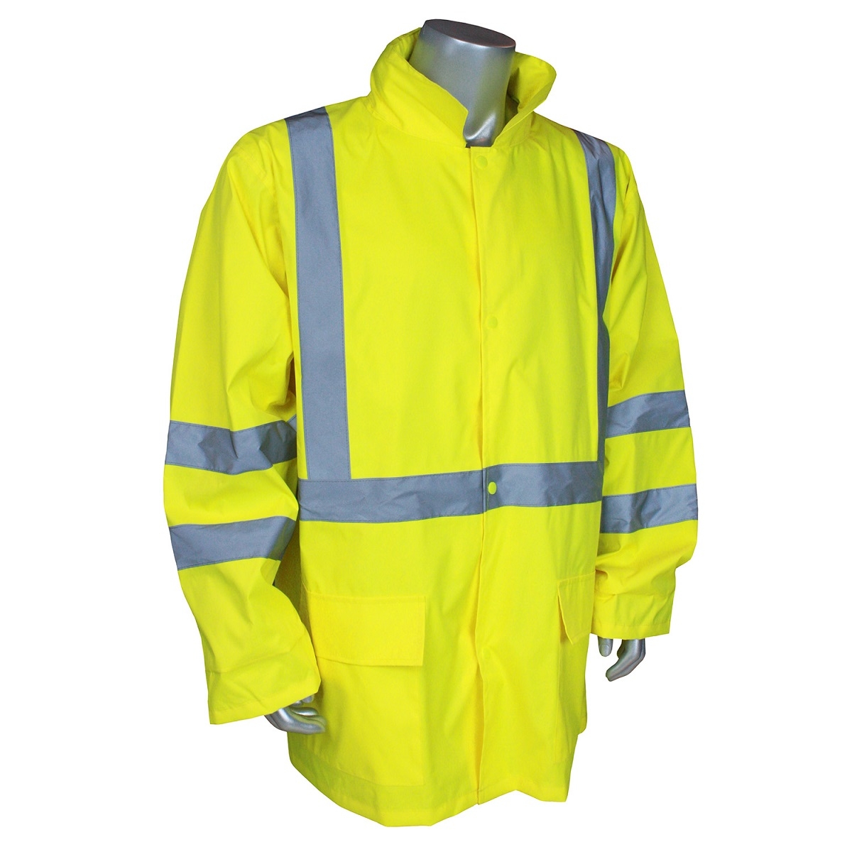 Radians RW10-3S1Y Lightweight Rain Jacket - Yellow/Lime | FullSource.com