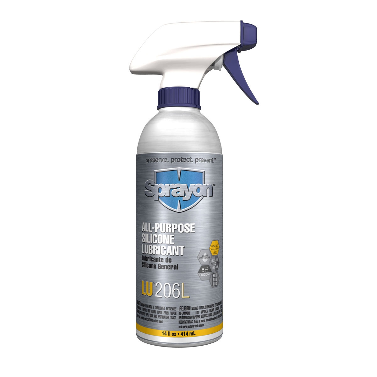Sprayon LU 206L LiquiSol AllPurpose Silicone Lubricant 14 fl oz