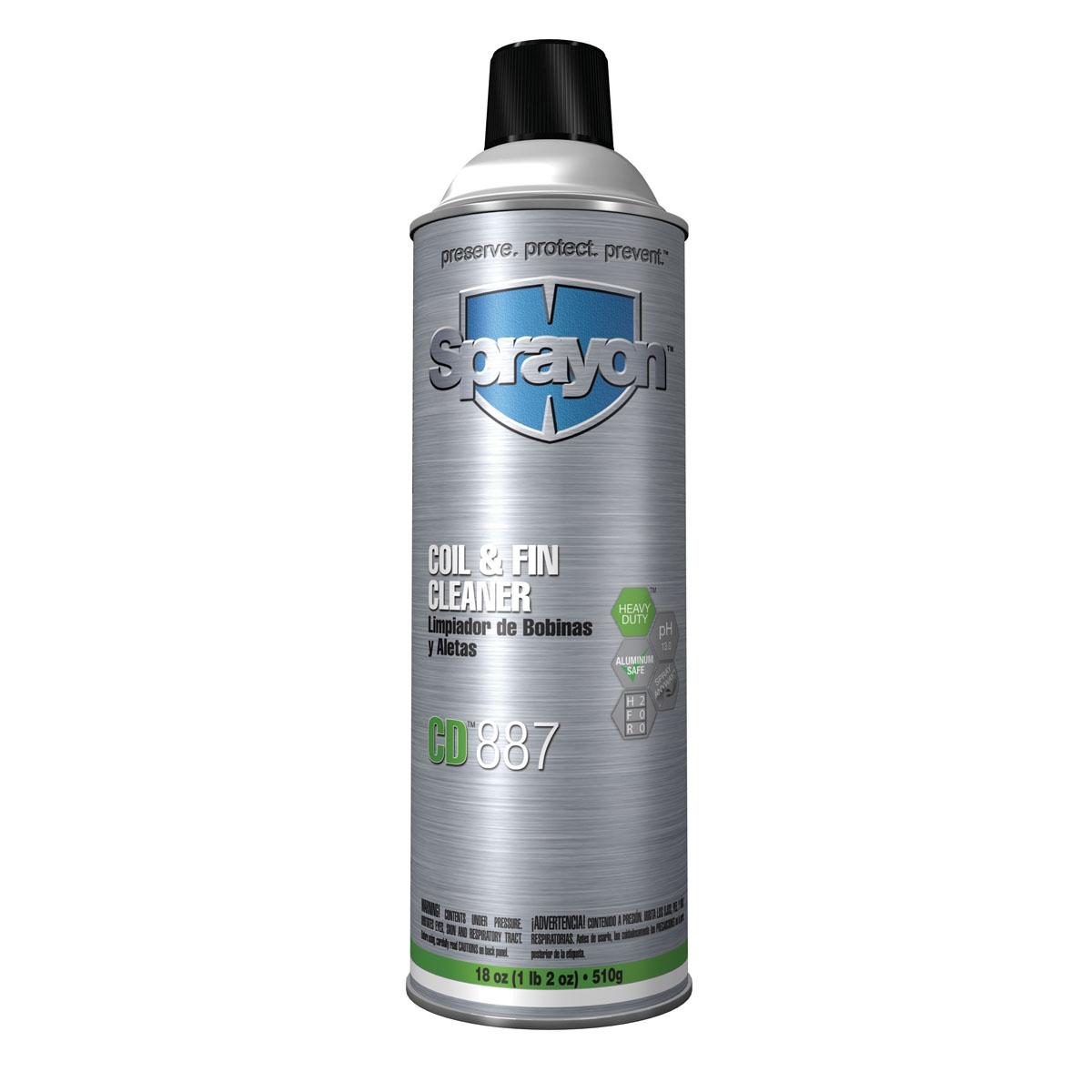 Sprayon CD 887 Coil and Fin Cleaner 18 oz Aerosol