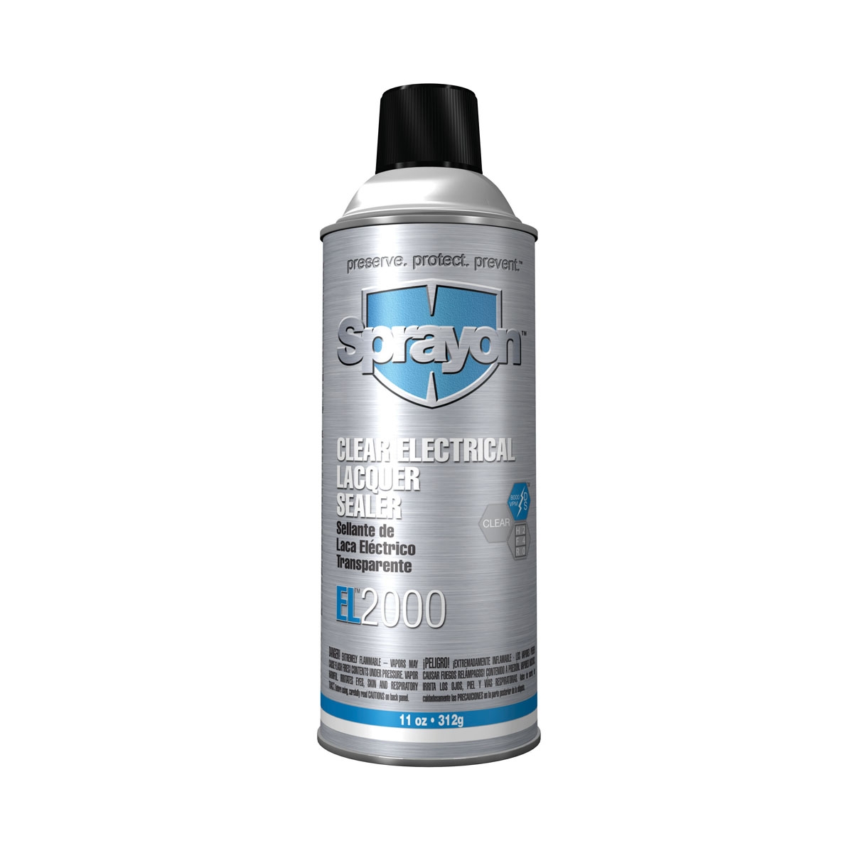 Sprayon EL 2000 Clear Electrical Lacquer Sealer 11oz Aerosol