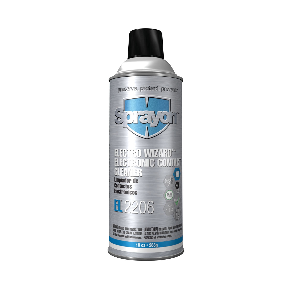 Sprayon El 2206 Electro Wizard Electronic Contact Cleaner 10 Oz