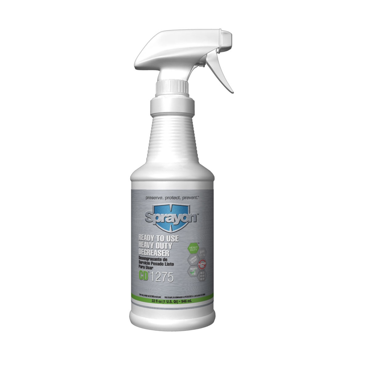 Sprayon CD 1275 Ready to Use Heavy Duty Degreaser 32 oz Spray