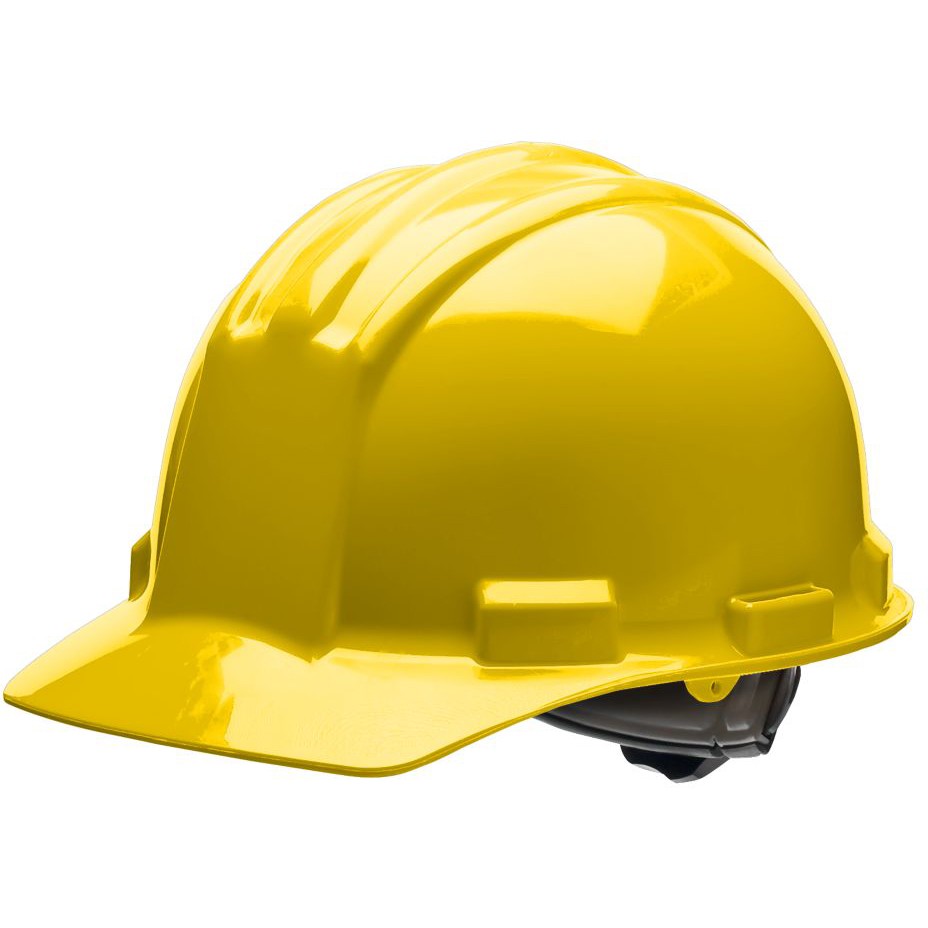 Bullard S51YLR Standard Hard Hat - Ratchet Suspension - Yellow ...