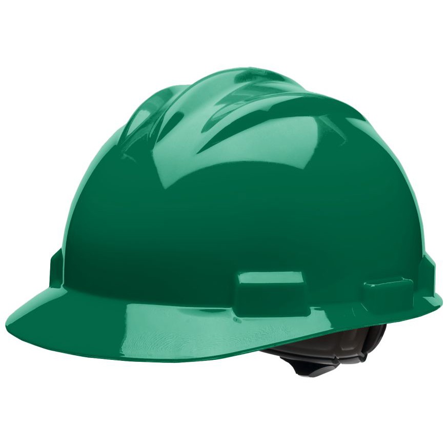 Bullard S61FGR Standard Hard Hat Ratchet Suspension Forest Green