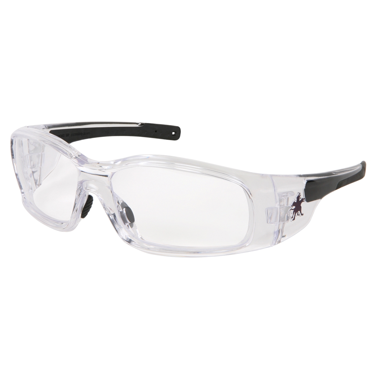 Crews SR140AF Swagger Safety Glasses Clear Frame Clear AntiFog