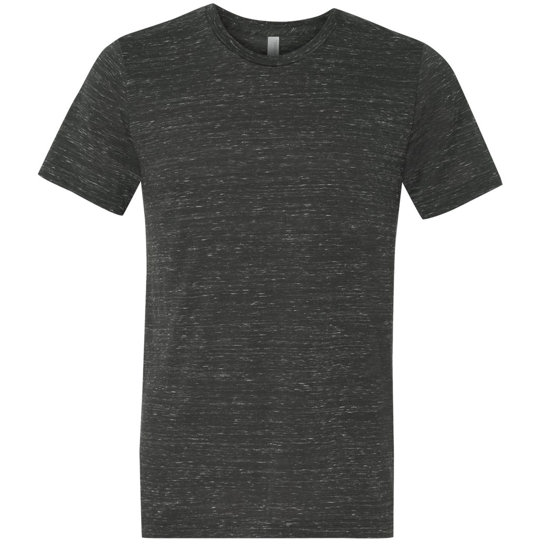 Bella Canvas 3650 Unisex Cotton/Polyester Tee - Charcoal Marble ...