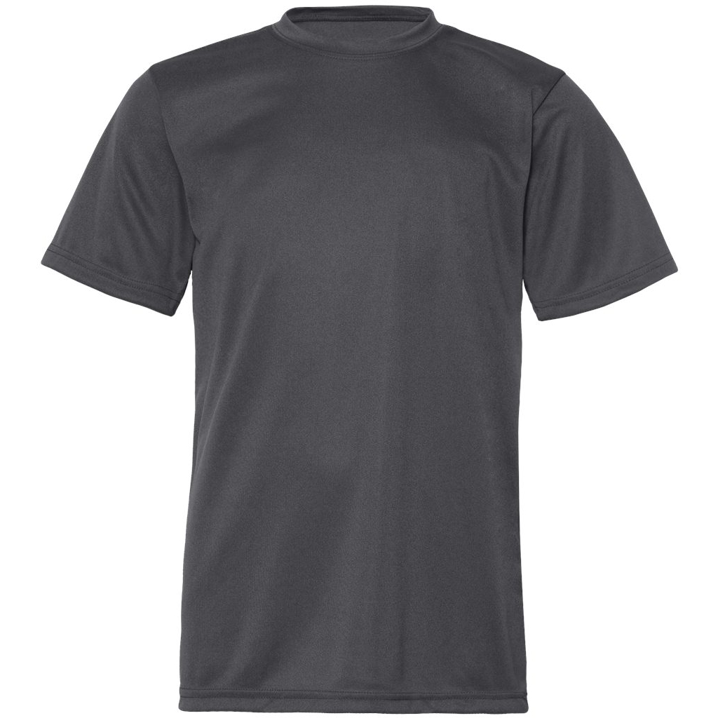 C2 Sport 5200 Youth Short Sleeve Performance T-Shirt - Graphite ...