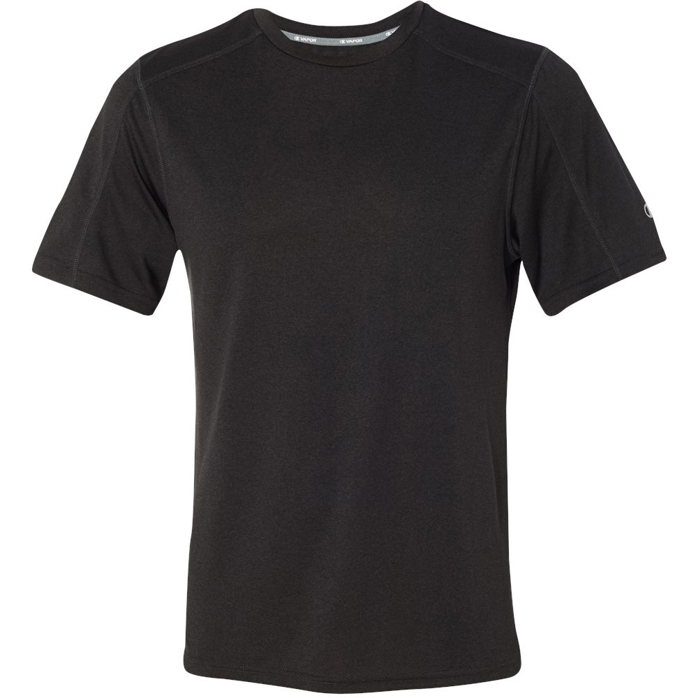 Champion CV20 Vapor Performance Heather T-Shirt - Black Heather ...