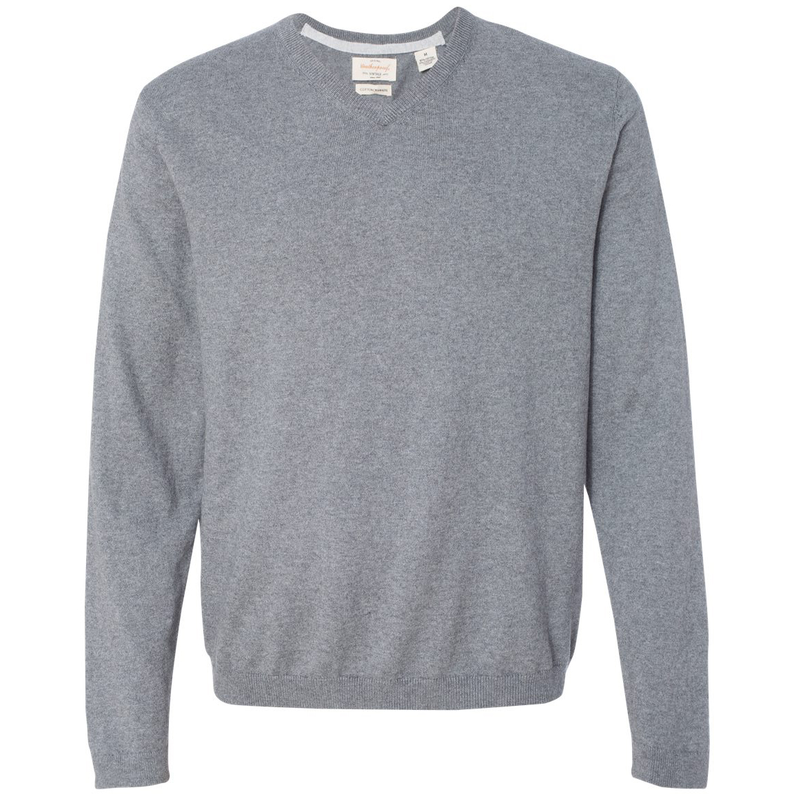 Weatherproof 151377 Vintage Cotton Cashmere V-Neck Sweater - Medium ...