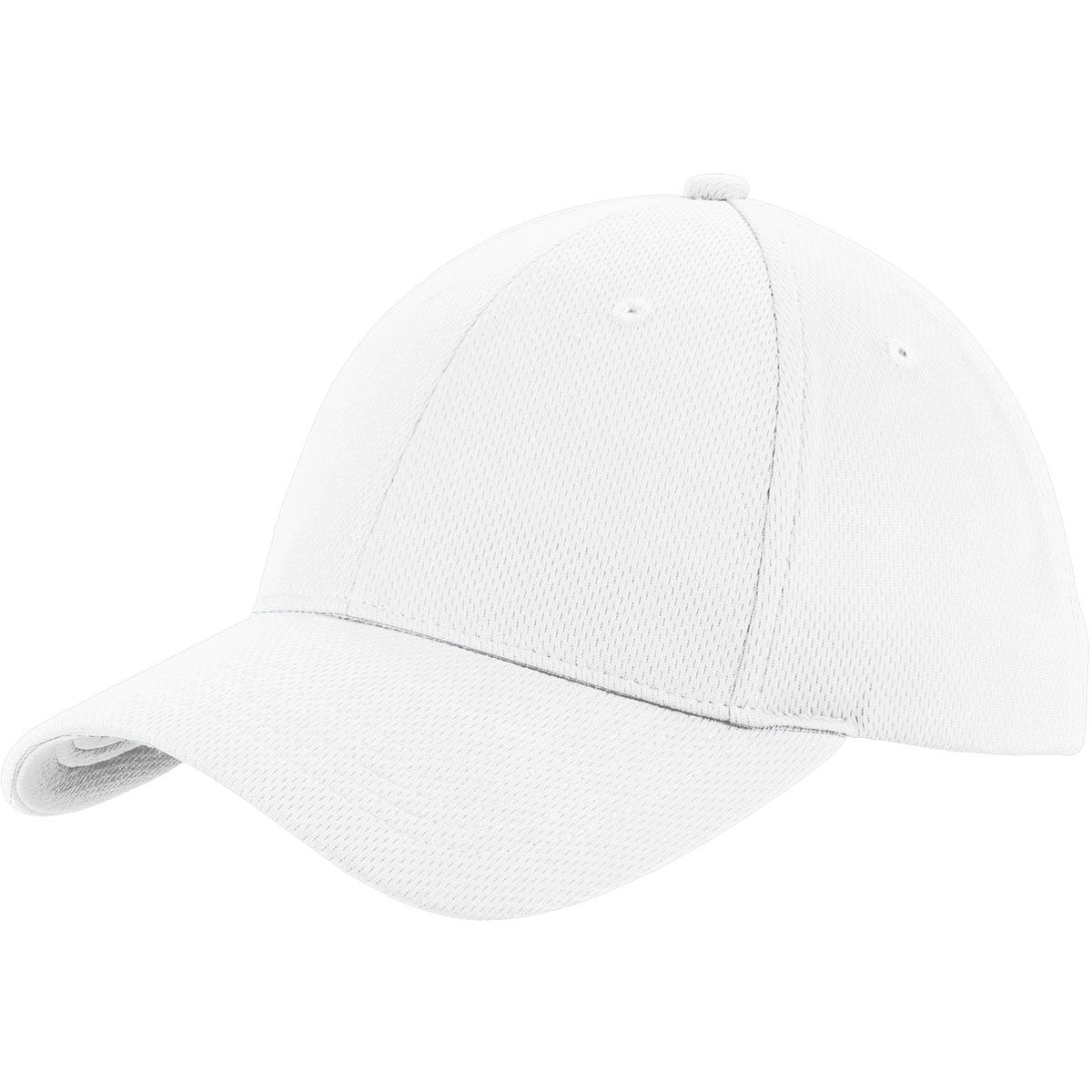 Sport-Tek STC26 PosiCharge RacerMesh Cap - White | FullSource.com