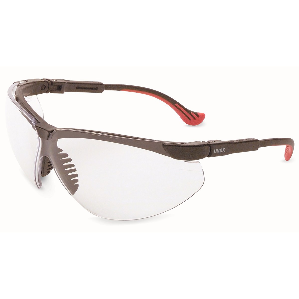 Uvex S3300HS Genesis XC Safety Glasses Black Frame Clear
