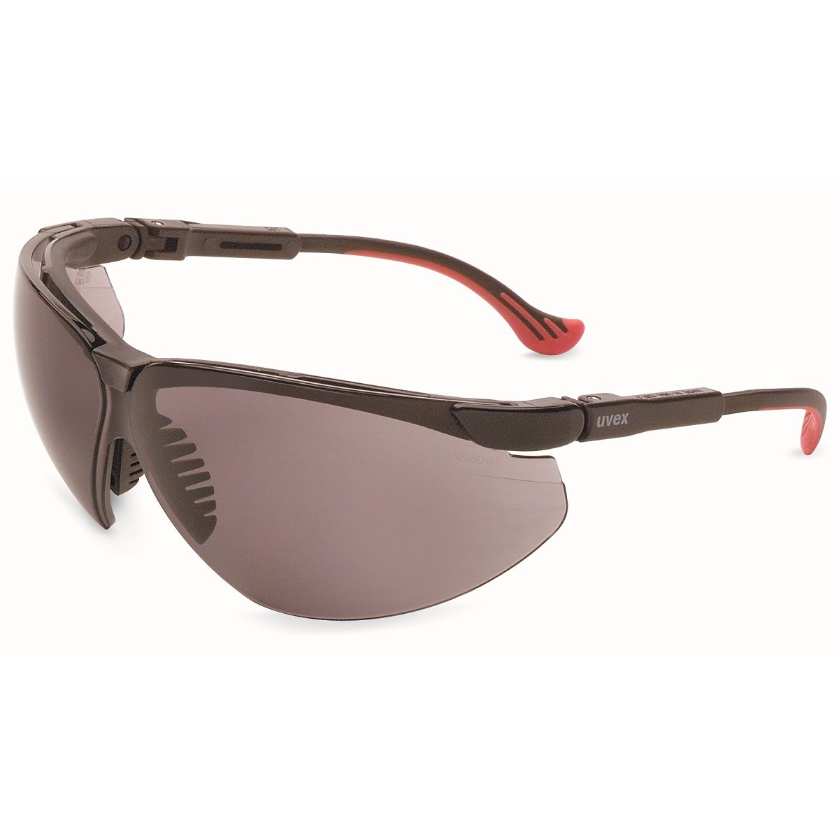 Uvex S3300HS Genesis XC Safety Glasses - Black Frame - Gray HydroShield ...