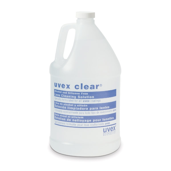 Uvex Clear Lens Cleaning Solution Spray Gallon Refill