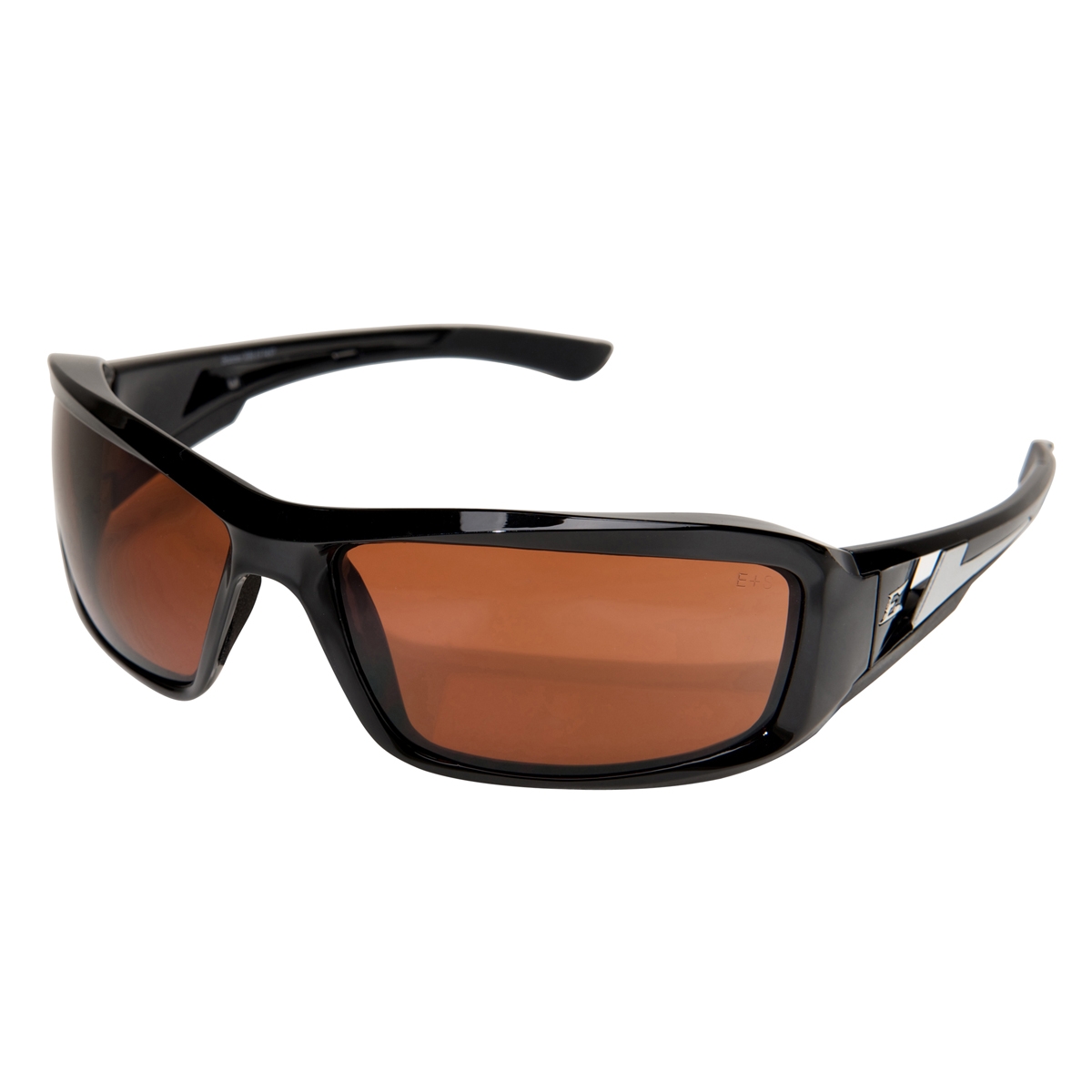 Edge XB115 Brazeau Safety Glasses - Black Frame - Copper Lens ...