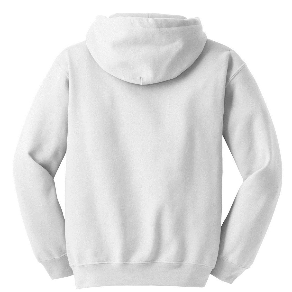 Gildan 12500 DryBlend Pullover Hooded Sweatshirt - White | FullSource.com
