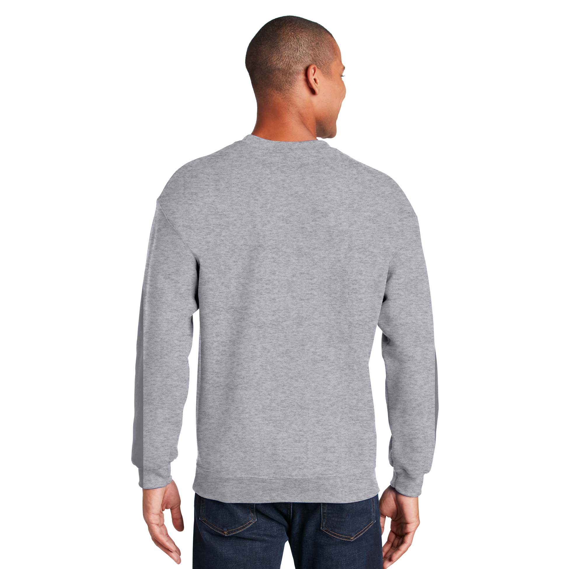 Gildan 18000 Heavy Blend Crewneck Sweatshirt - Sport Grey | FullSource.com