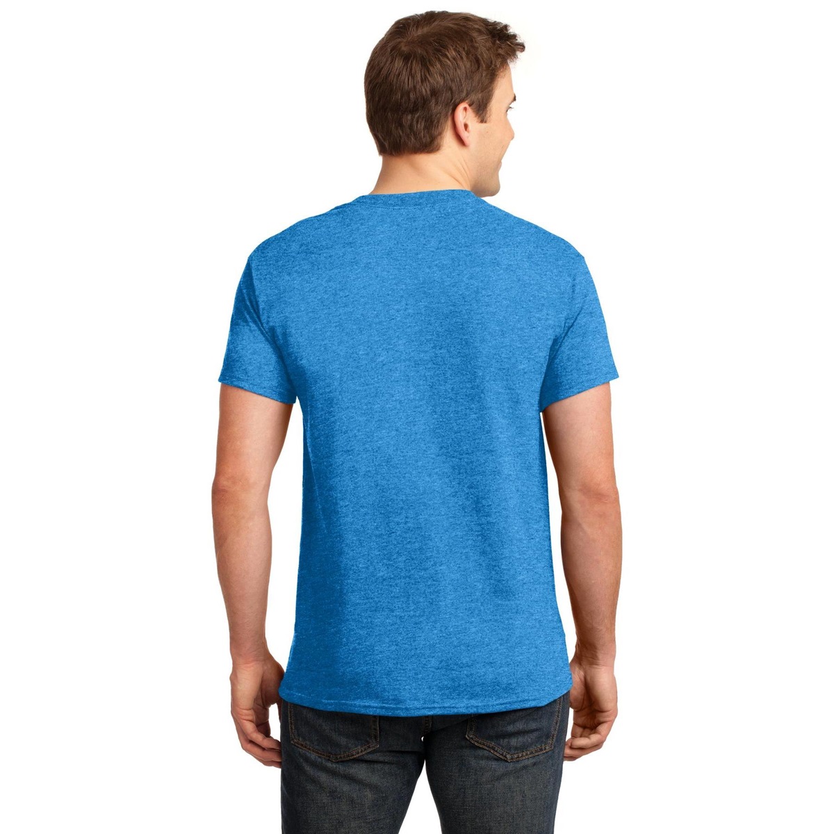 Gildan 2000 Ultra Cotton T Shirt Heathered Sapphire 8719