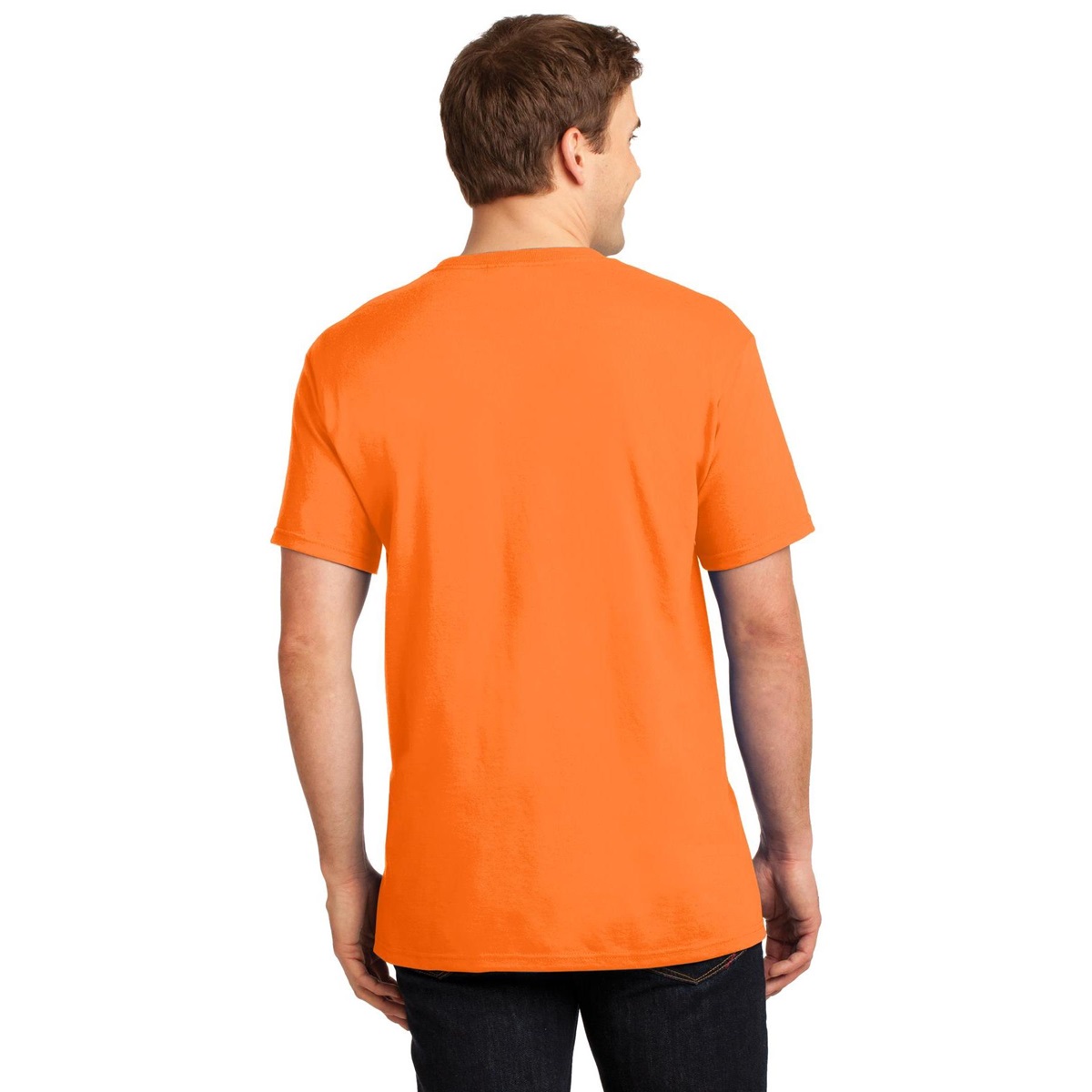 Jerzees 29MP Heavyweight Blend T-Shirt with Pocket - Safety Orange ...