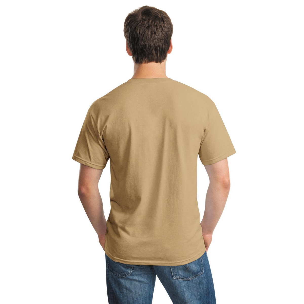 Gildan 5000 Heavy Cotton T-Shirt - Old Gold | FullSource.com
