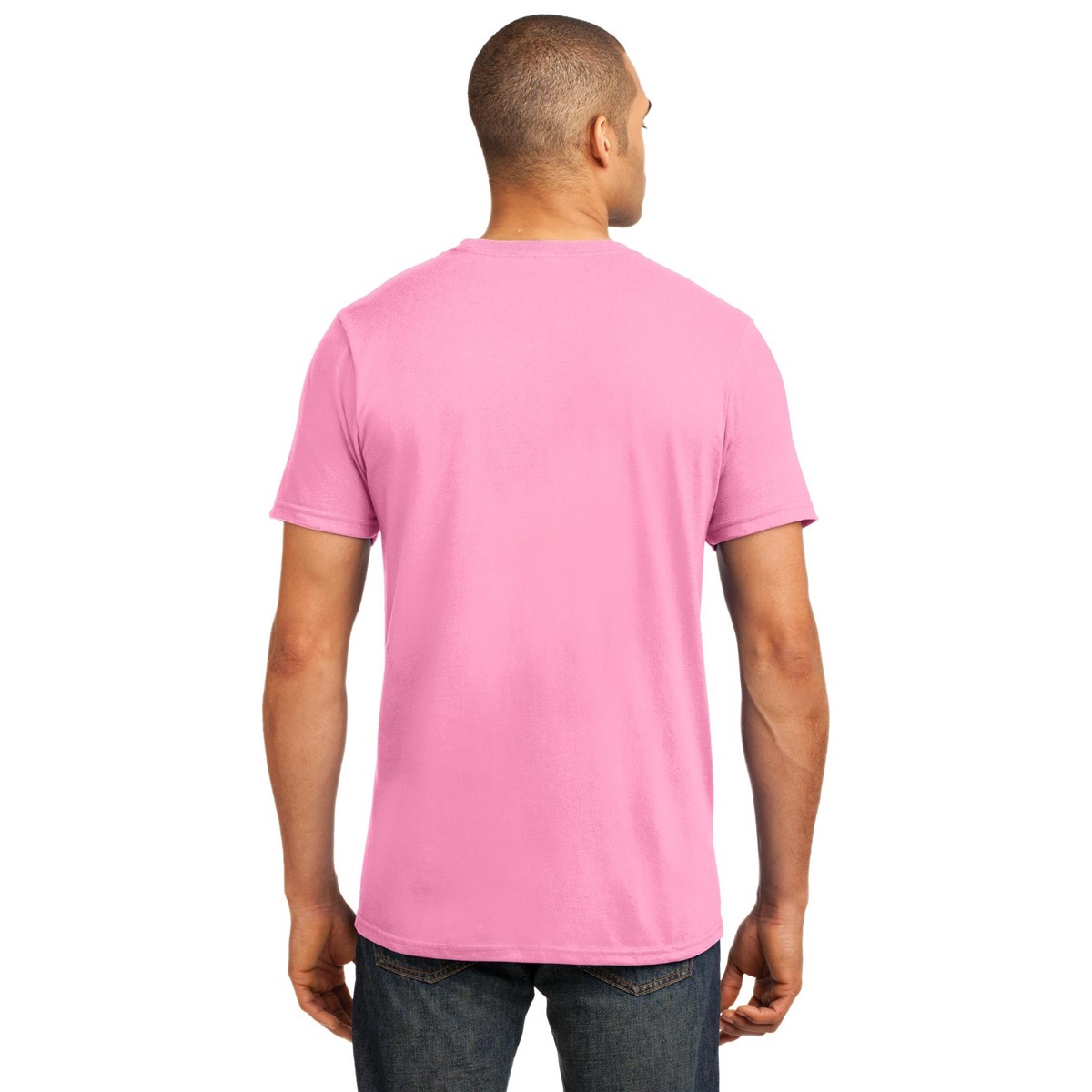 Anvil 980 100% Ring Spun Cotton T-Shirt - Charity Pink | FullSource.com