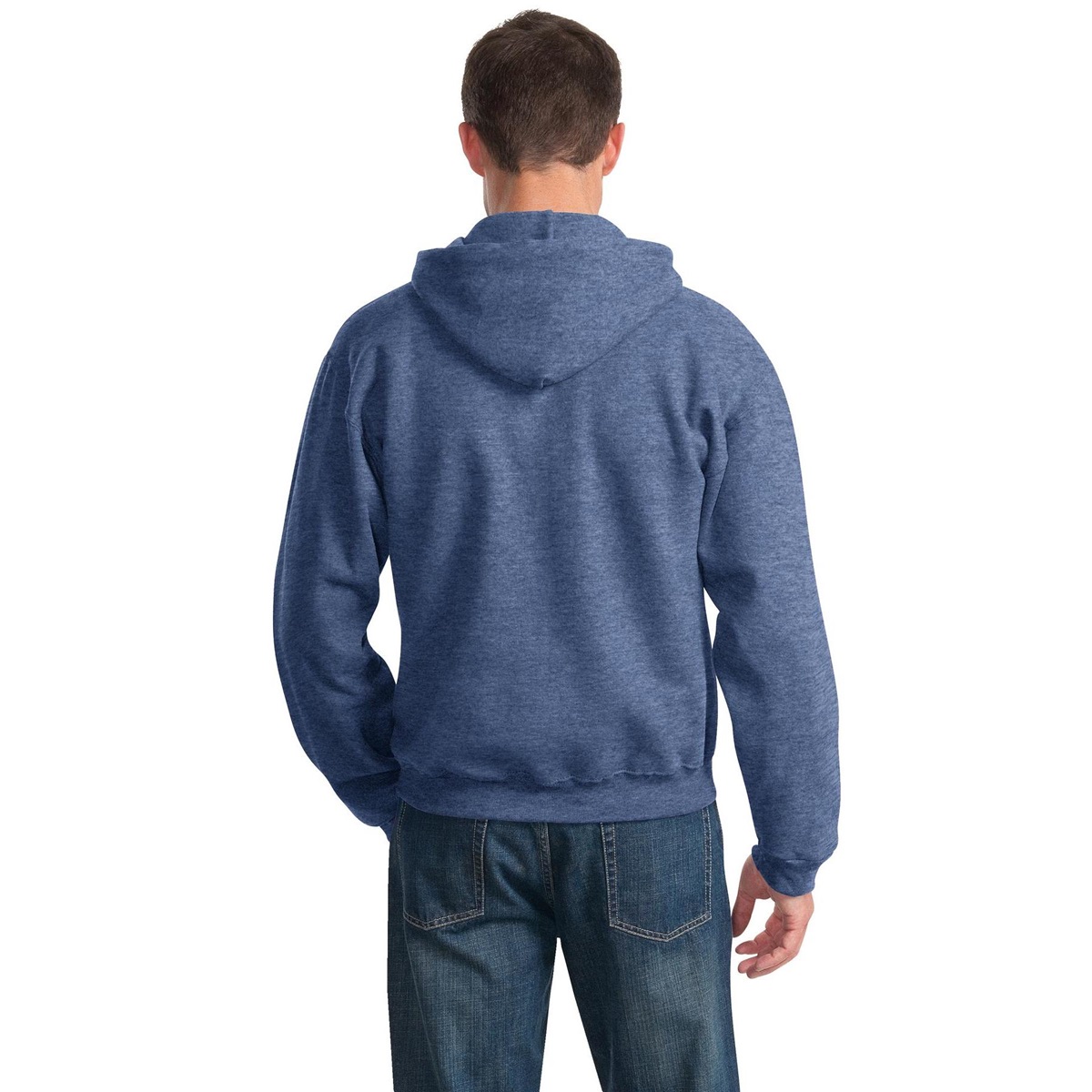 heather royal blue sweatshirt