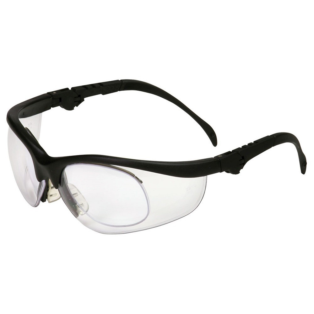 Crews Klondike Plus Rx Insert Metal Frame Clear Uncoated Lens