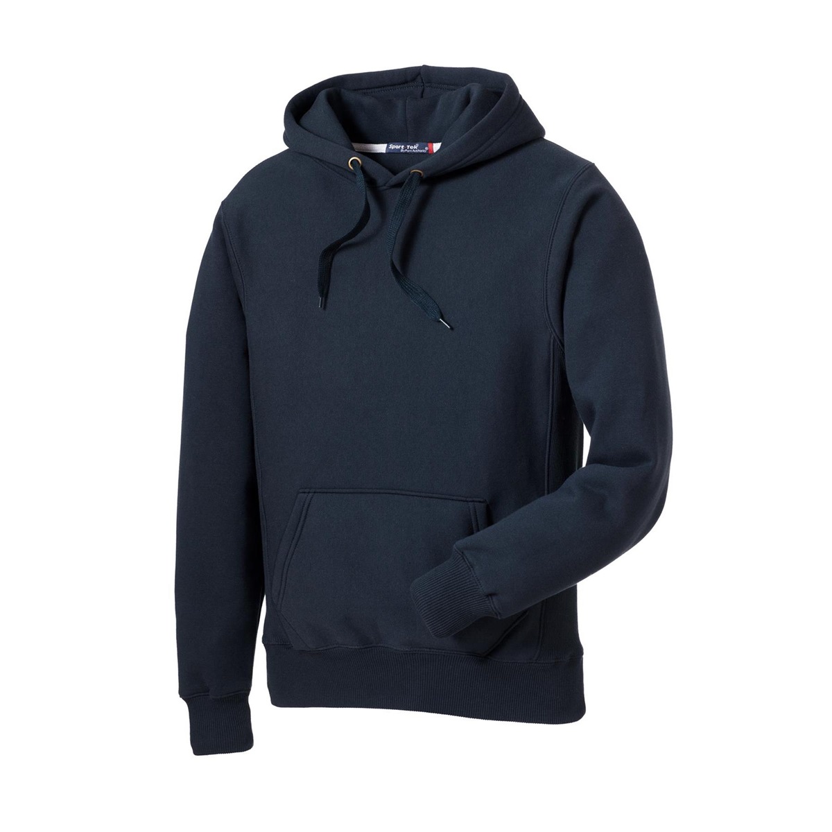 SportTek F281 Super Heavyweight Pullover Hooded Sweatshirt True Navy