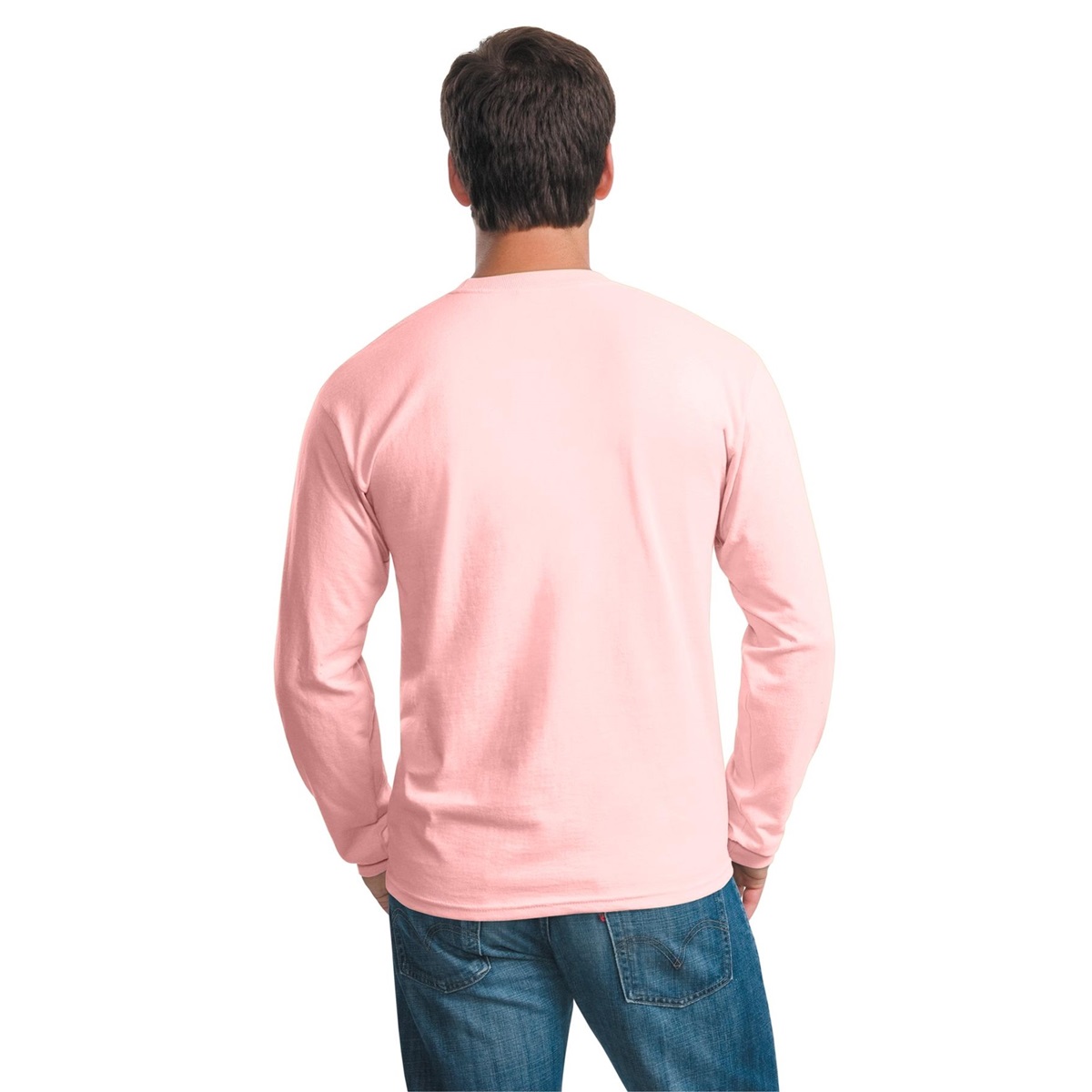 men light pink t shirt