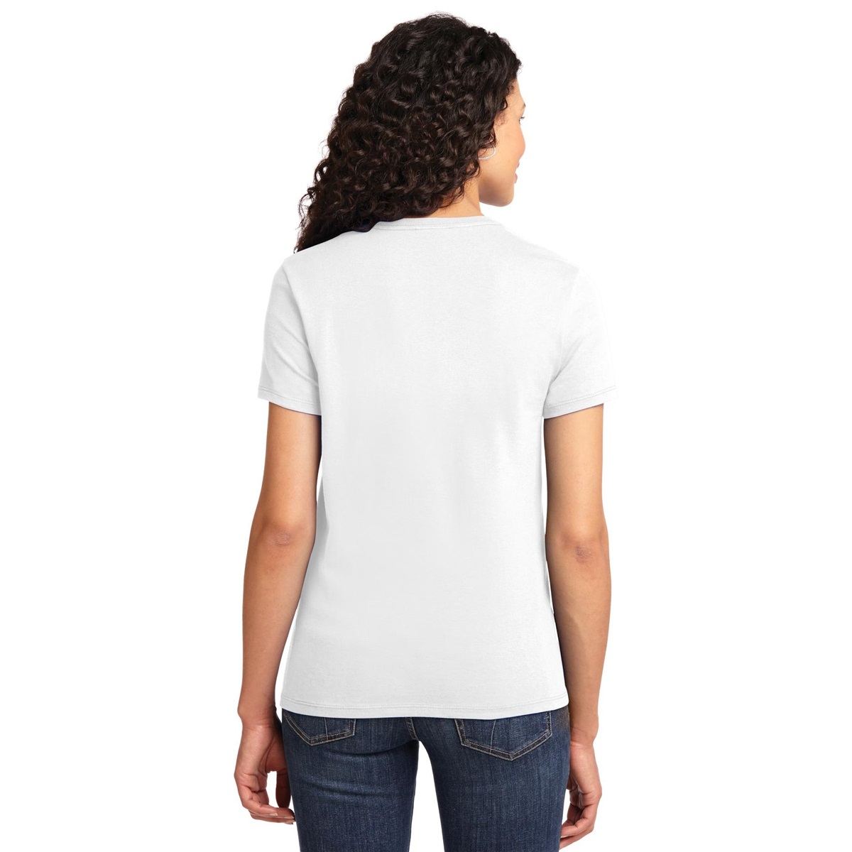 Port & Company Lpc61 Ladies Essential T-shirt - White 