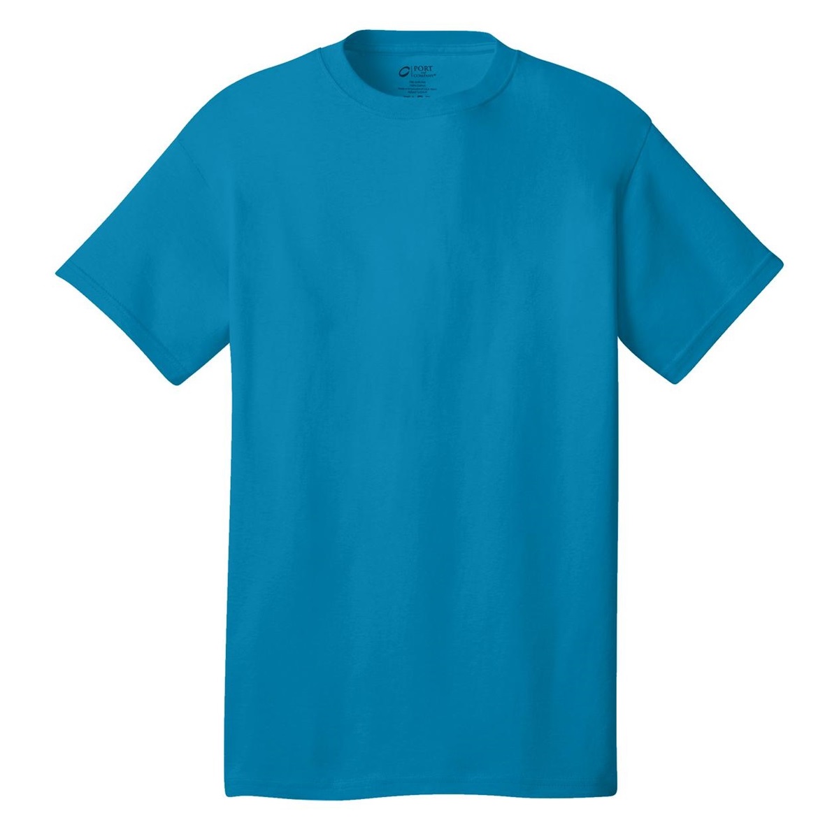Port & Company PC54 5.4-oz 100% Cotton T-Shirt - Neon Blue | FullSource.com