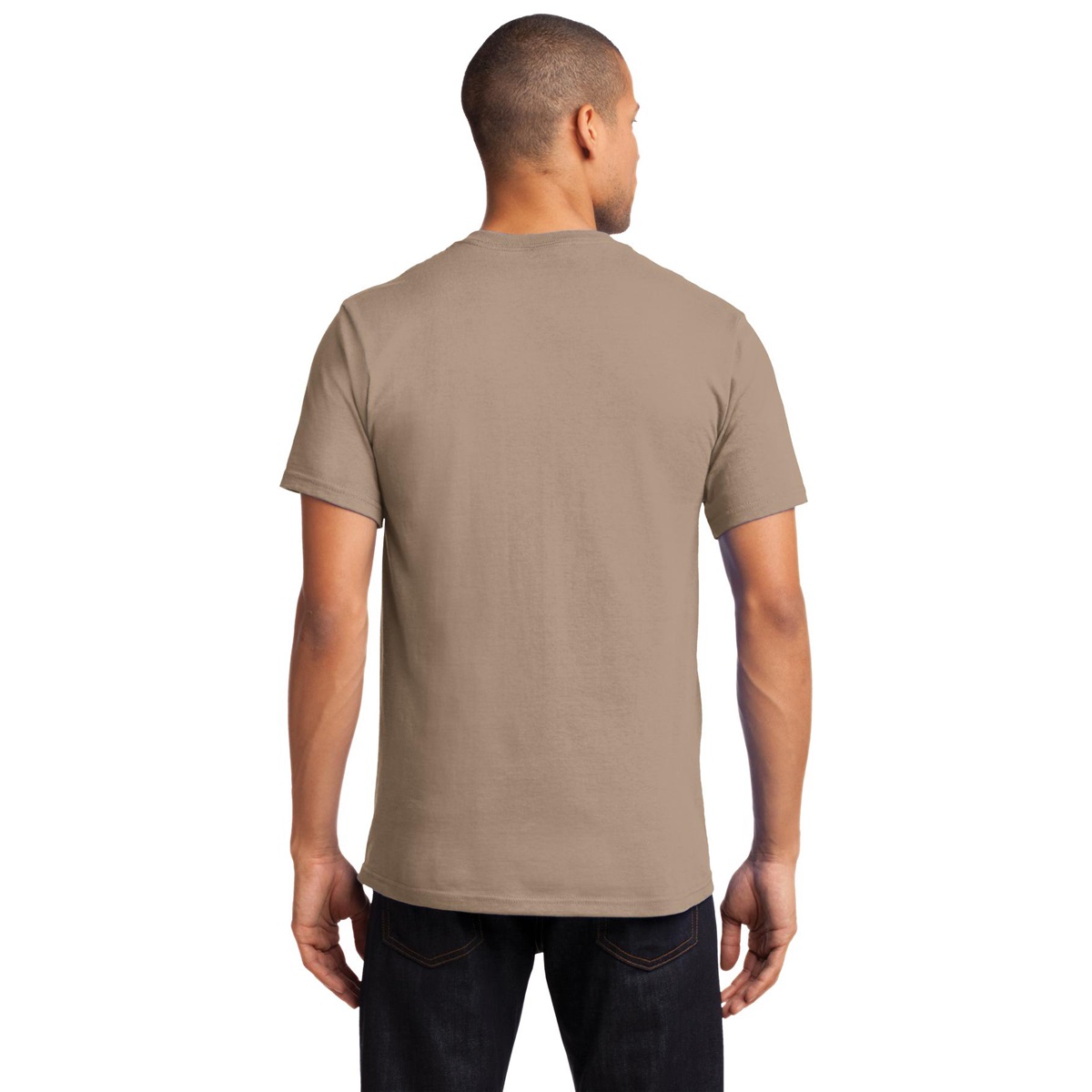 Port & Company Men's Tall Essential Pocket T-Shirt (PC61PT) - Super Soft Heavyweight Tee - View #4