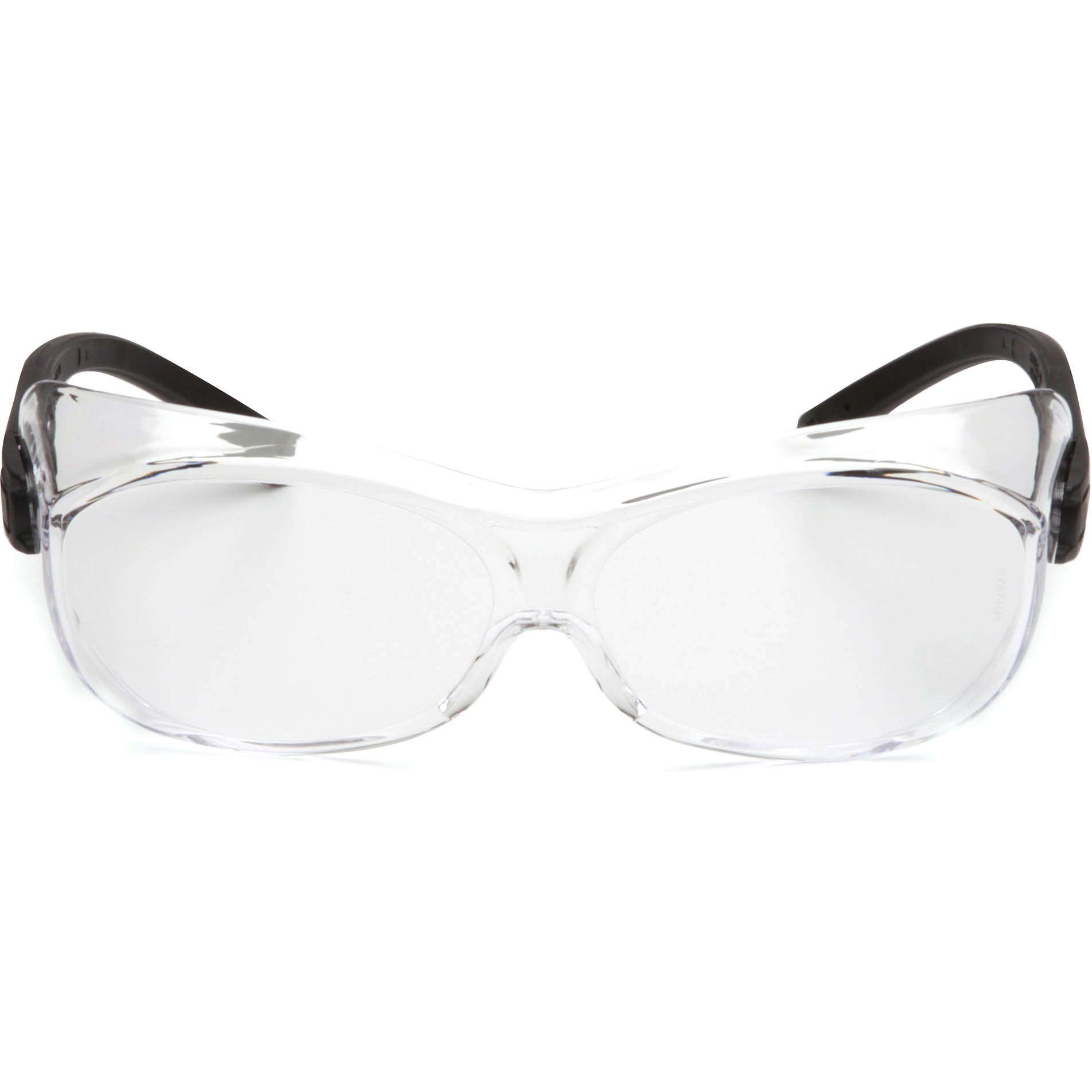 Pyramex Ots Safety Glasses Black Temples Clear Lens