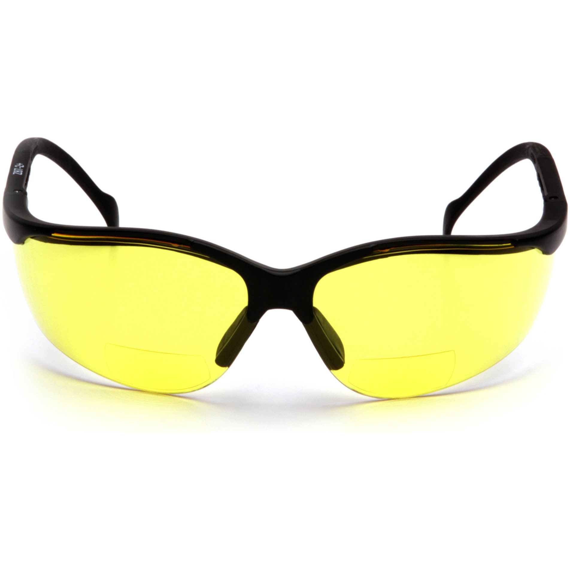 Pyramex SB1830R Venture II Readers Safety Glasses Black Frame Amber