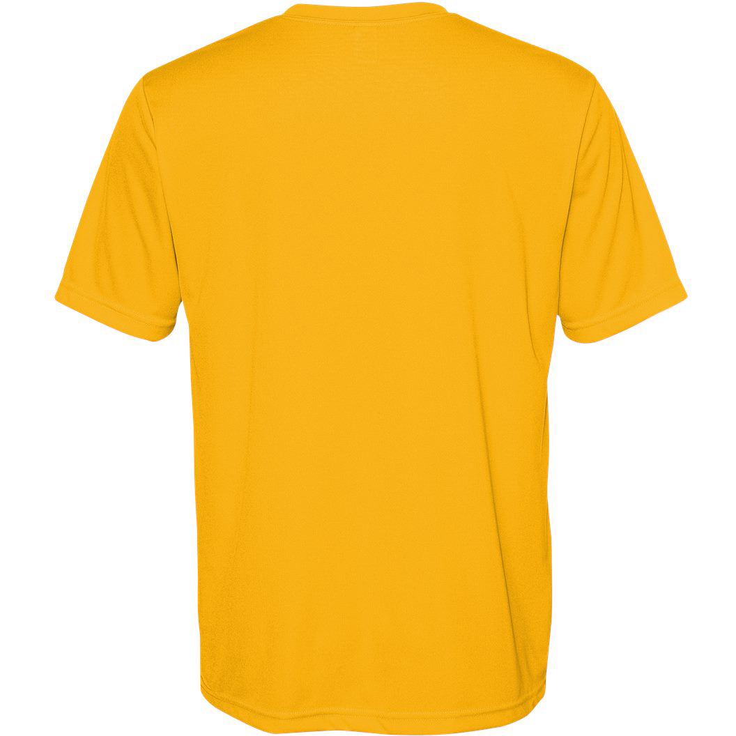 All Sport M1009 Polyester Sport T-Shirt - Sport Athletic Gold ...