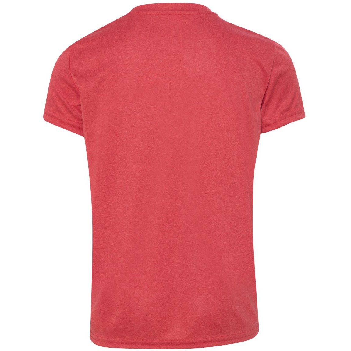 All Sport Y1009 Youth Performance Short Sleeve T-Shirt - Heather Red ...