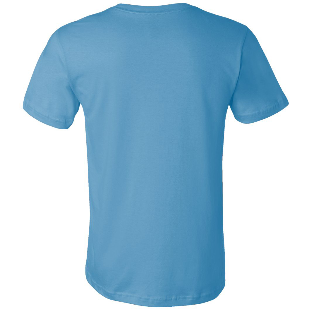 Bella Canvas 3001 Unisex Short Sleeve Jersey Tee Ocean Blue