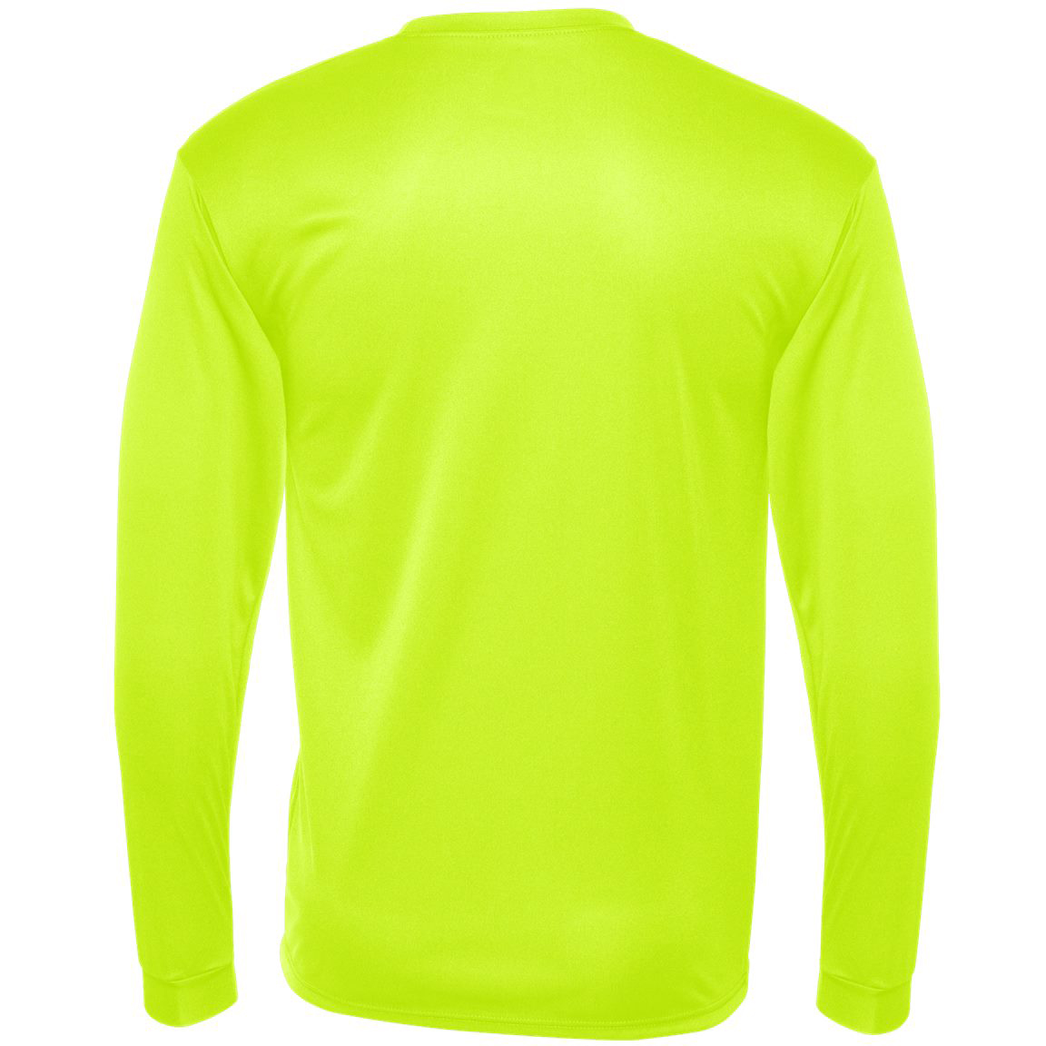 C2 Sport 5104 Performance Long Sleeve T-Shirt - Safety Yellow ...