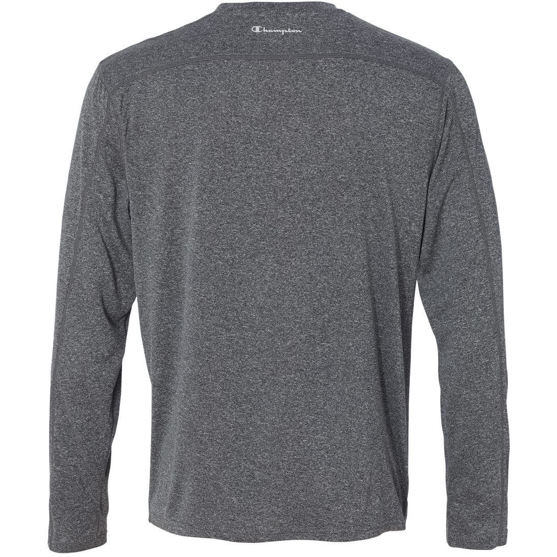 Champion CV26 Vapor Performance Heather Long Sleeve T-Shirt - Slate ...