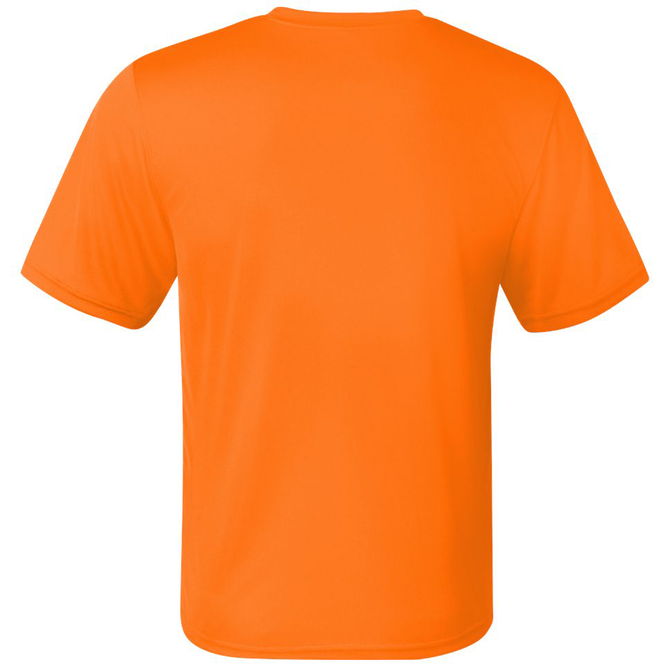 Champion CW22 Double Dry Performance T-Shirt - Safety Orange ...