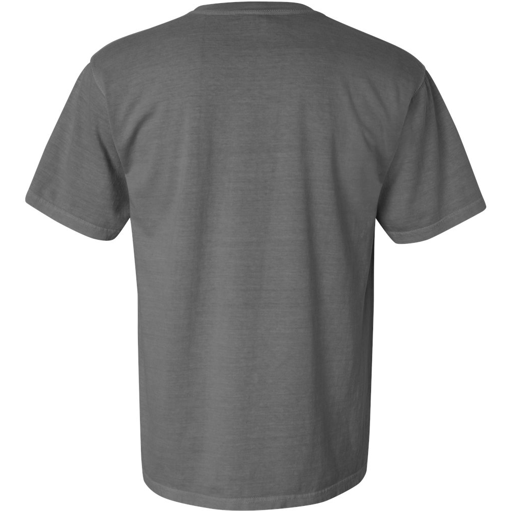 Comfort Colors 1717 Grey Adult Heavyweight RS T Shirt Mockup Comfort