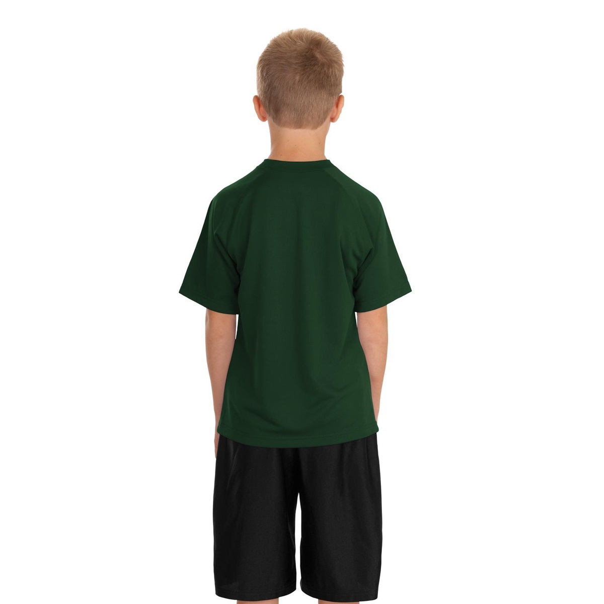 Sport-Tek Y473 Youth Dry Zone Raglan T-Shirt - Forest