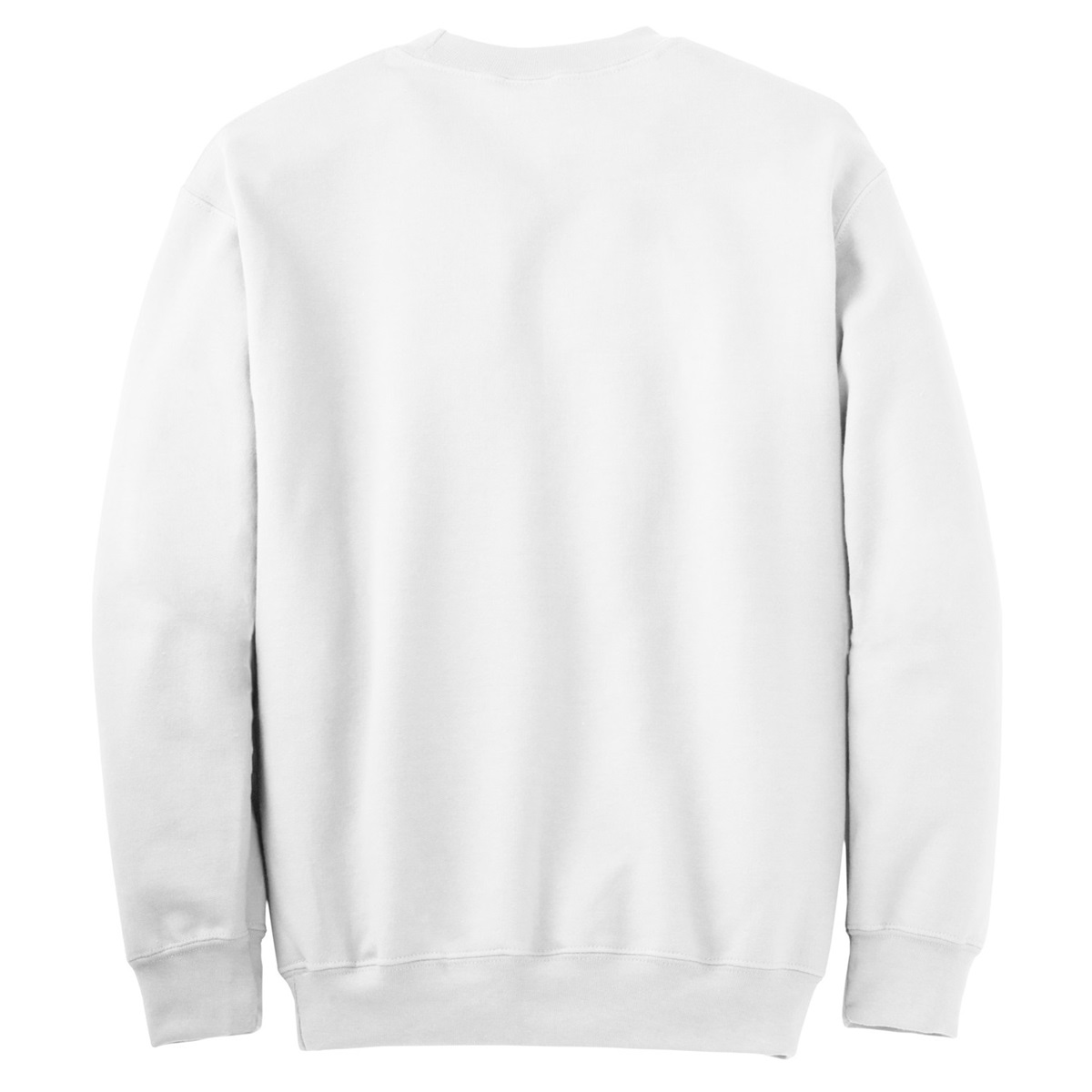 Gildan 12000 DryBlend Crewneck Sweatshirt - White | FullSource.com