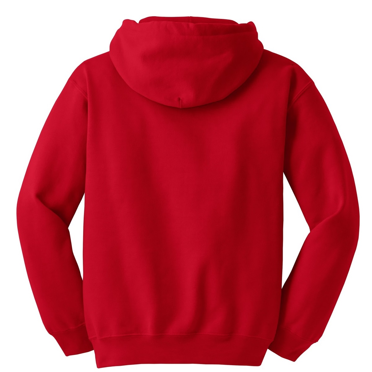 Gildan 12500 DryBlend Pullover Hooded Sweatshirt - Red | FullSource.com