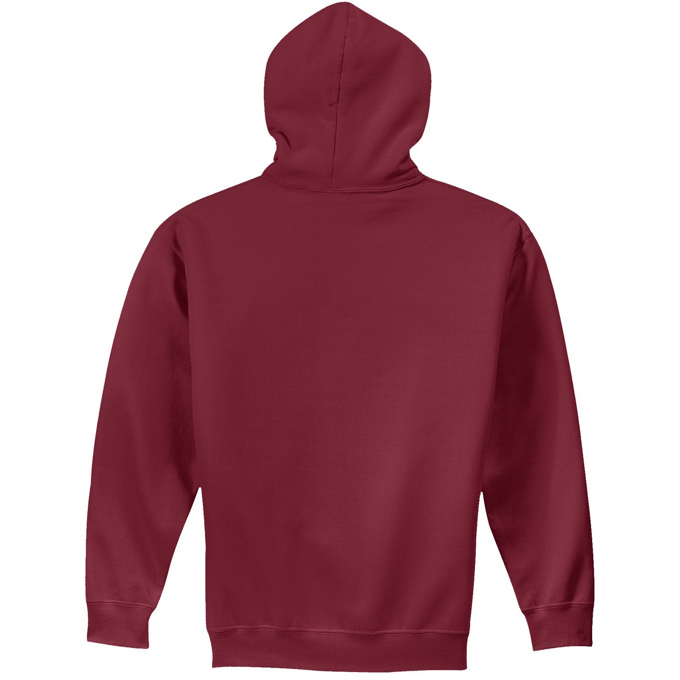 Gildan Men's Heavy Blend Hooded Sweatshirt – Classic Fit, Brushed Interior, Cardinal Red, Size L