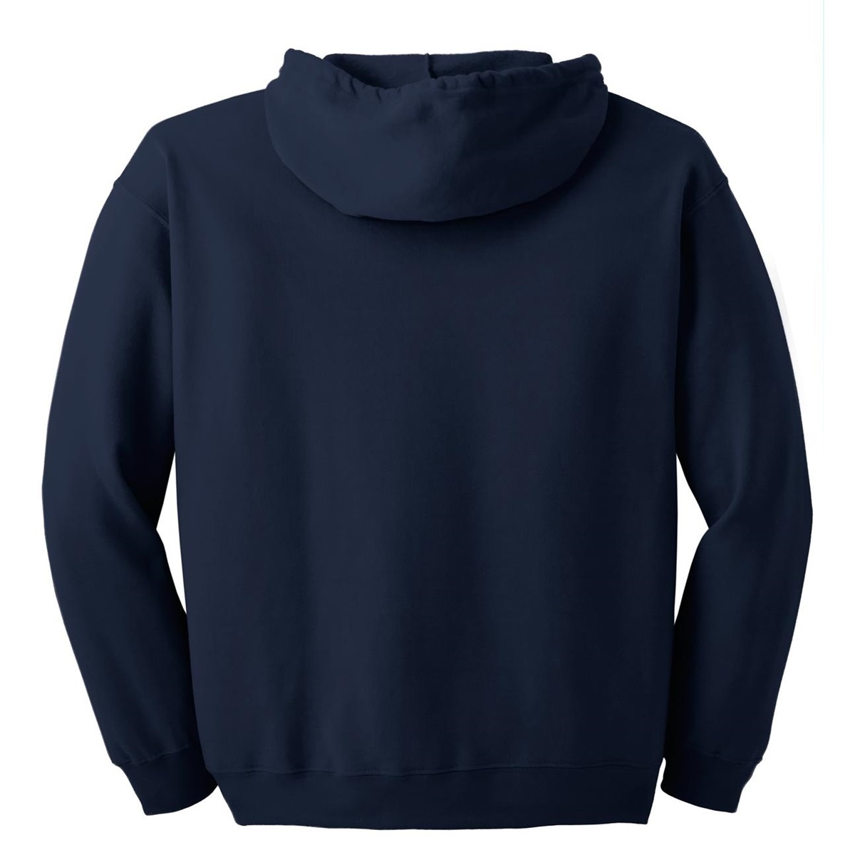 Gildan 18600 Heavy Blend Full-Zip Hooded Sweatshirt - Navy | FullSource.com