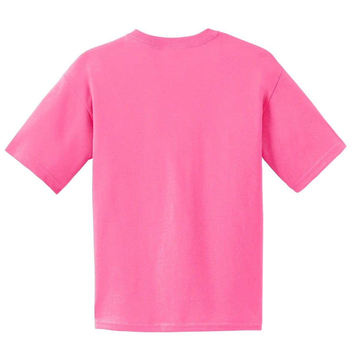 Gildan 2000B Youth Ultra Cotton T-Shirt - Safety Pink | FullSource.com