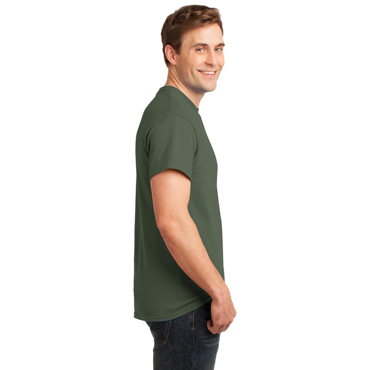 Gildan 2000 Ultra Cotton T-Shirt - Military Green | FullSource.com